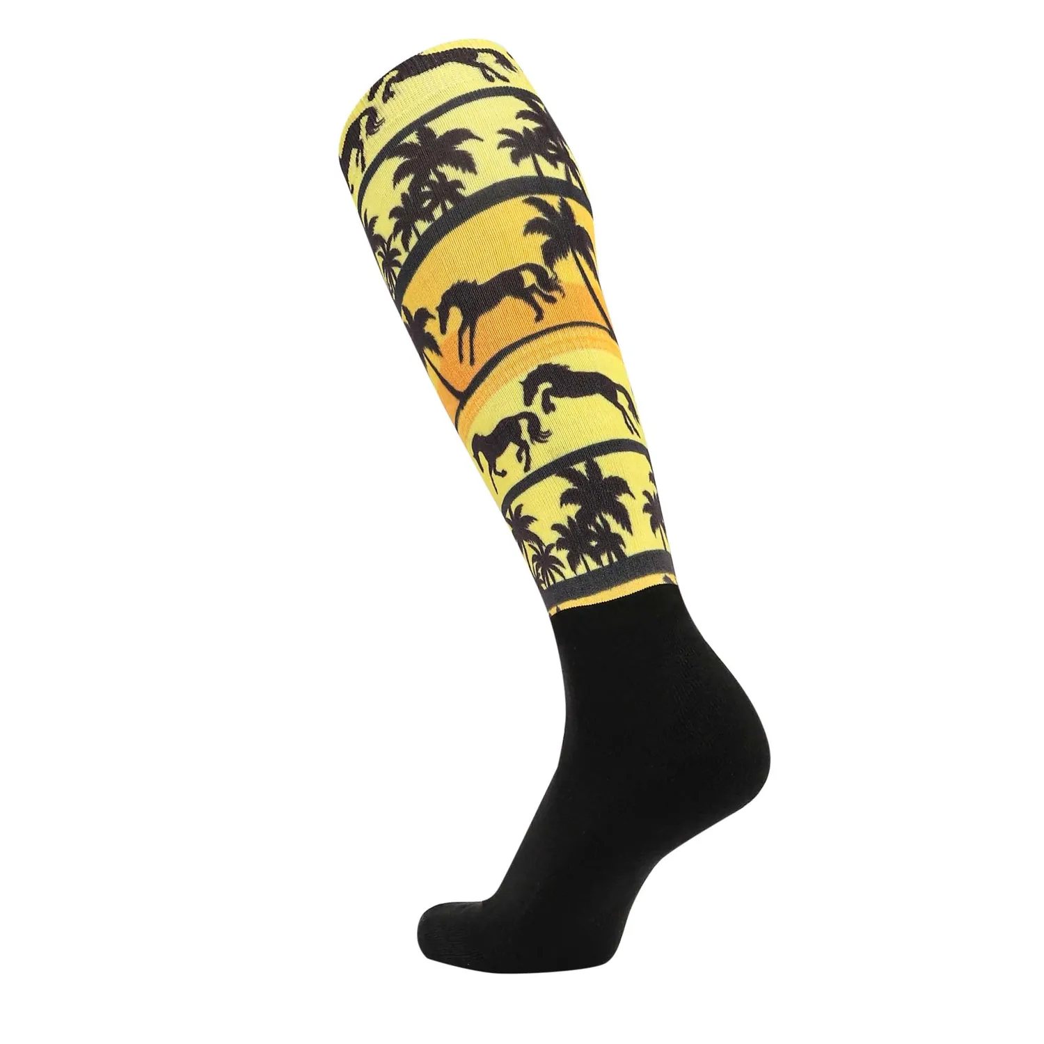 Equine Couture Ocala Sunrise rijsokken kniekousen print