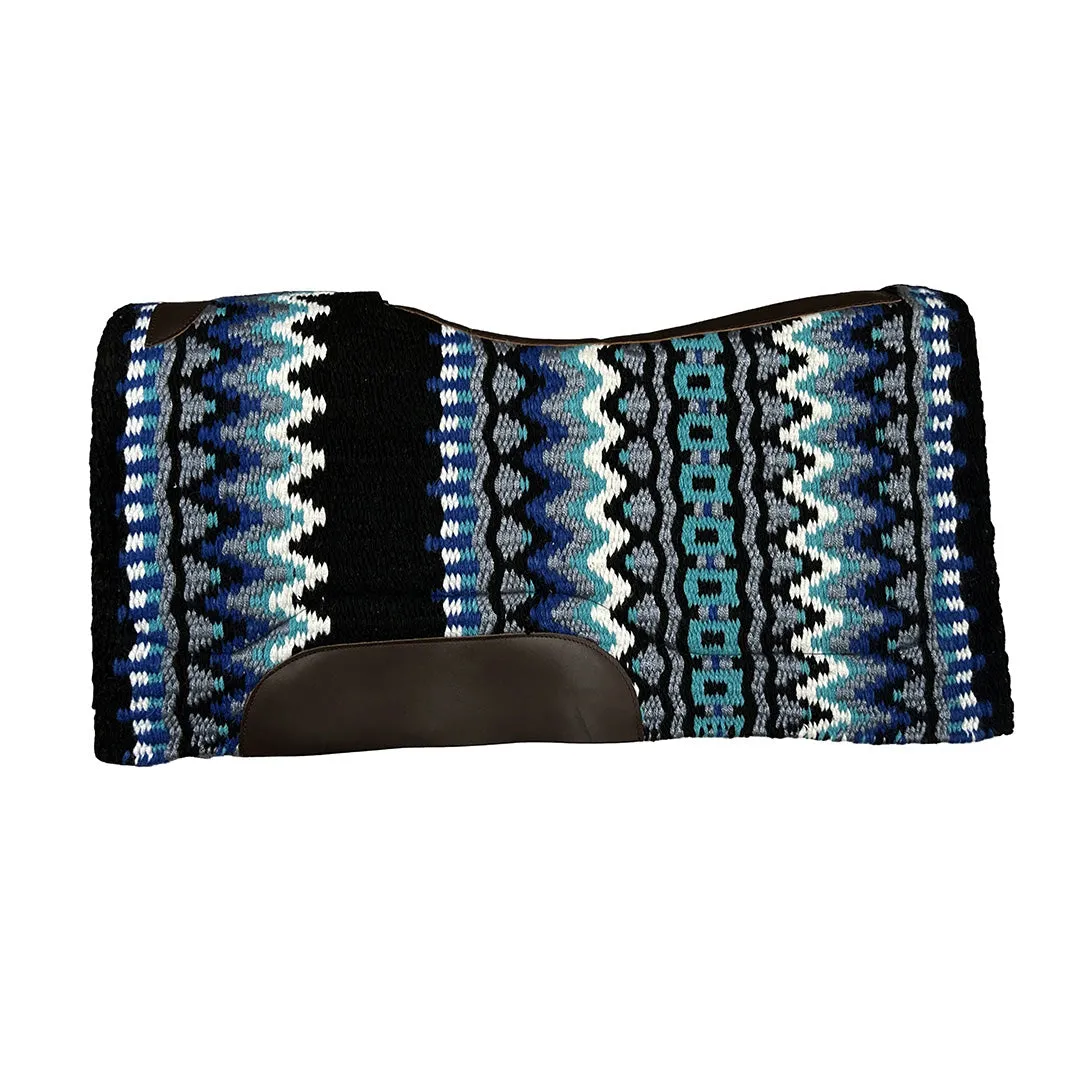 TuffRider Bastion western zadelpad Midnight - wolmix