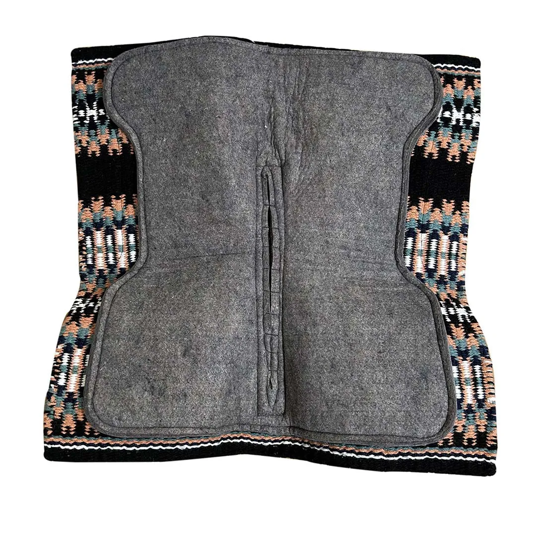 TuffRider Moderne western zadelpad 34x36 wolmix