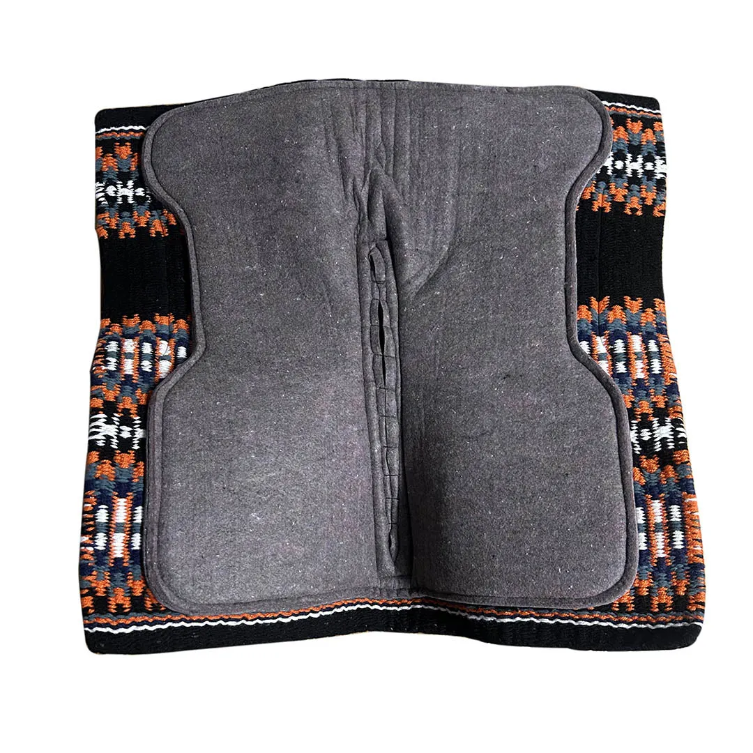 TuffRider Moderne western zadelpad 34x36 wolmix