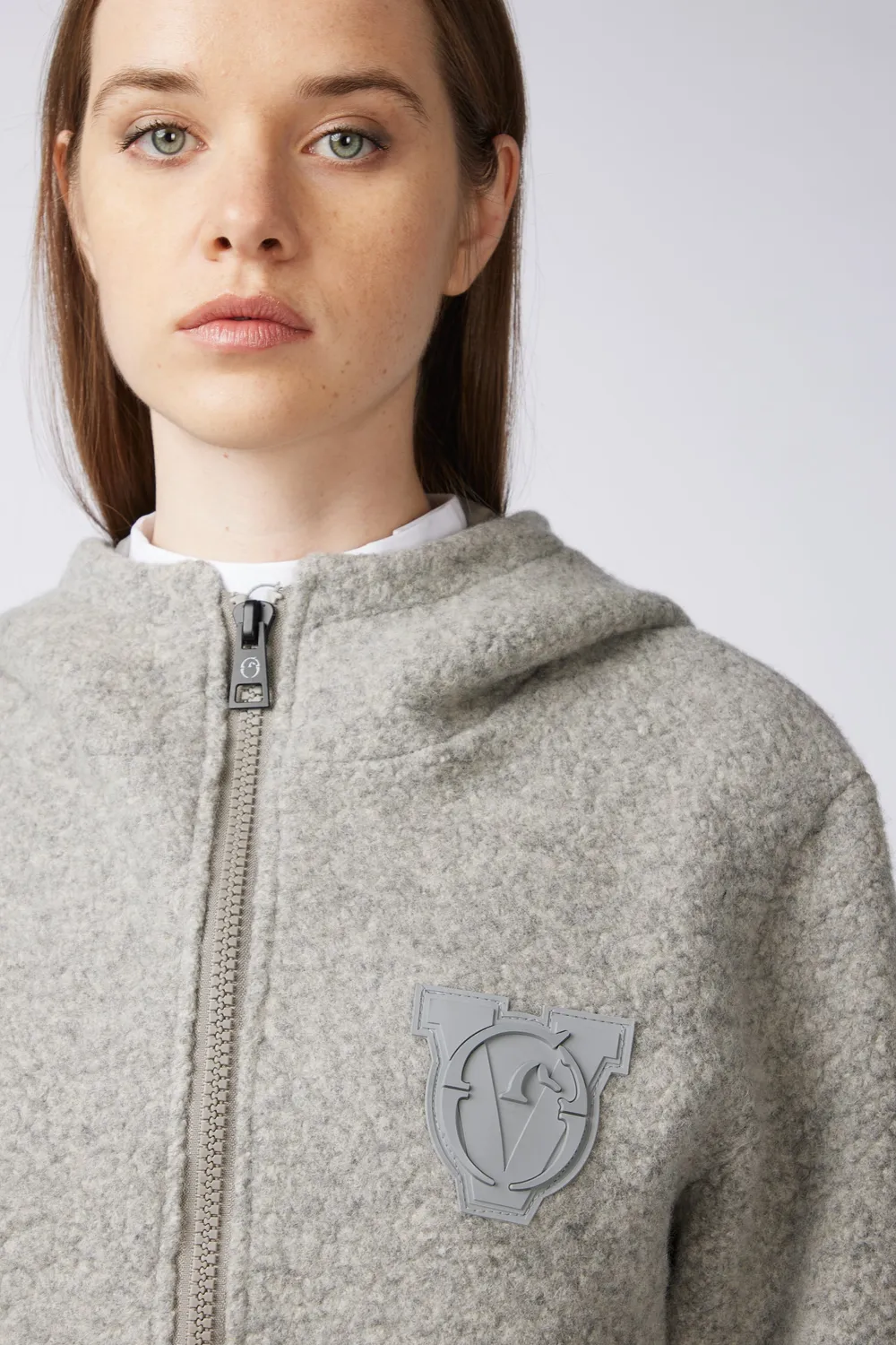 Vestrum Ningbo dames teddyjas licht met capuchon