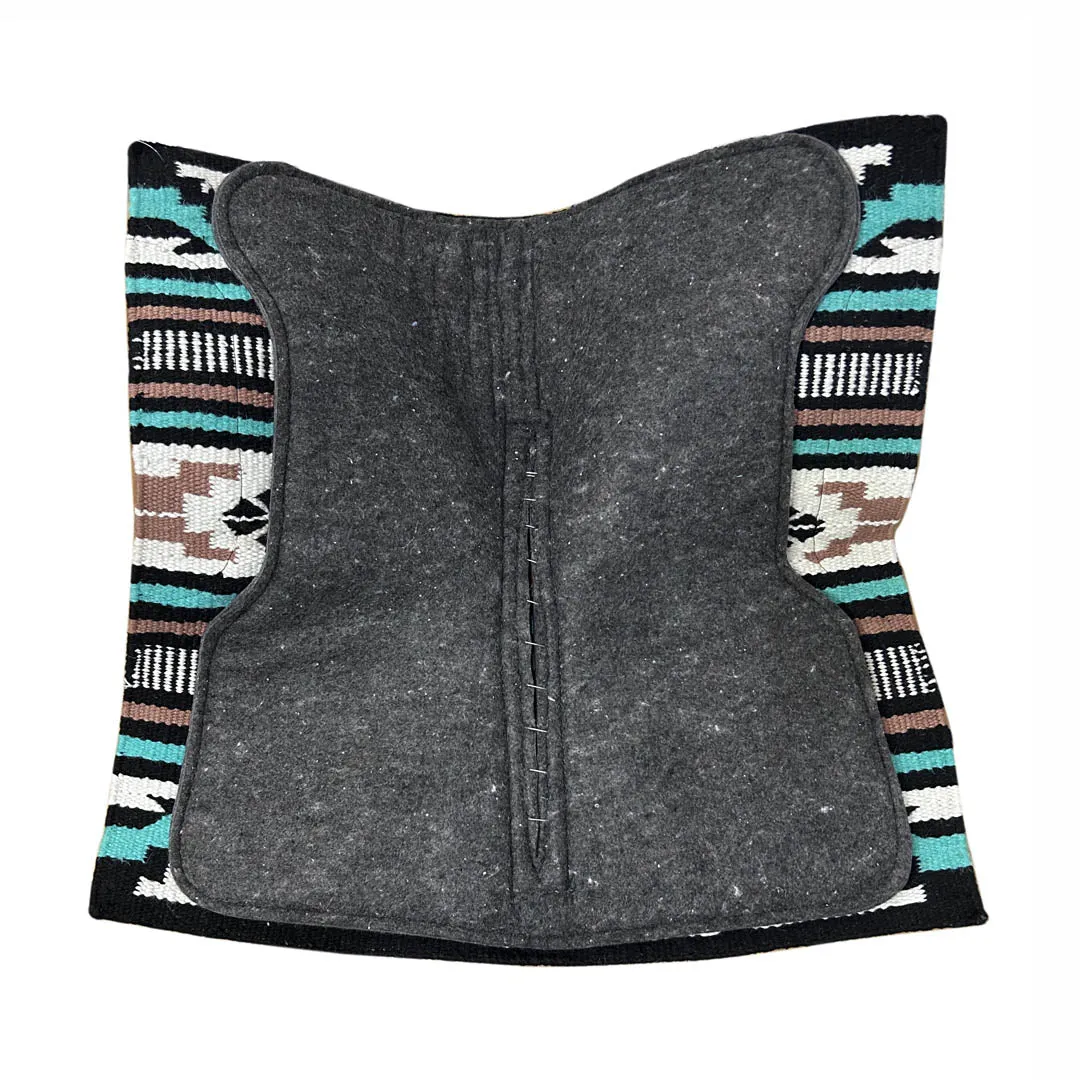TuffRider Single Weave western zadelpad 34x36 wolmix