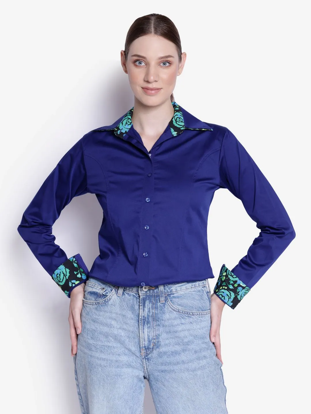 TuffRider Adey dames blouse plum lichte stof