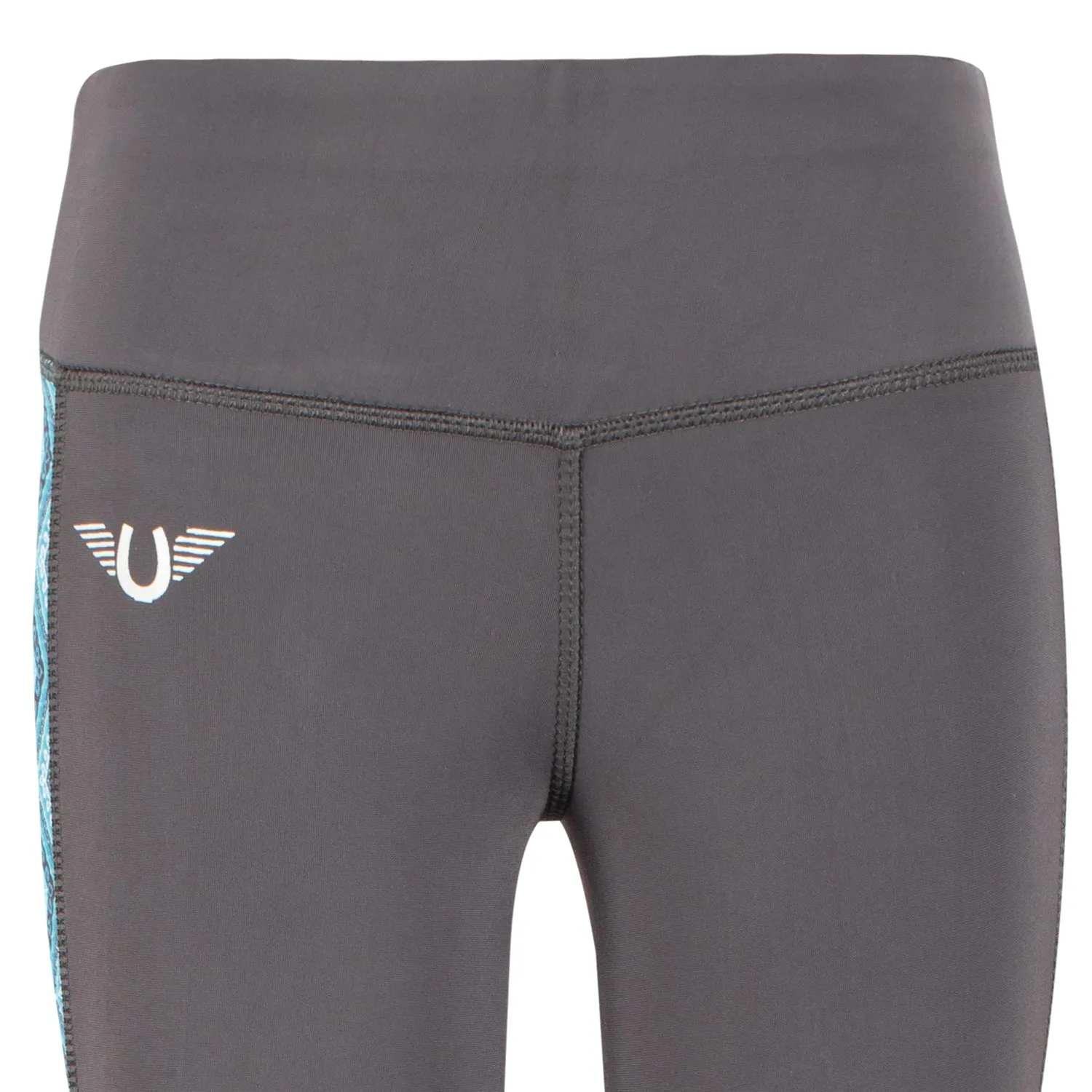 TuffRider Artemis EquiCool rijtights kinderen Charcoal Print