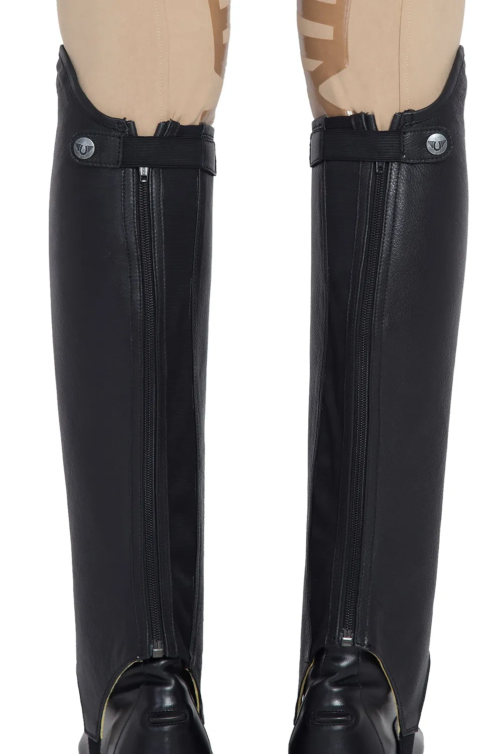 TuffRider Ladies Gaiters chaps zwart elastisch