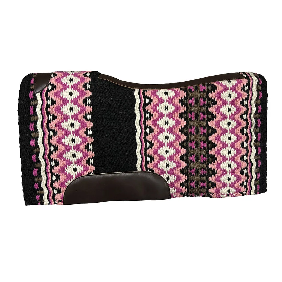 TuffRider Verity western zadelpad wol burnt coral 34x36