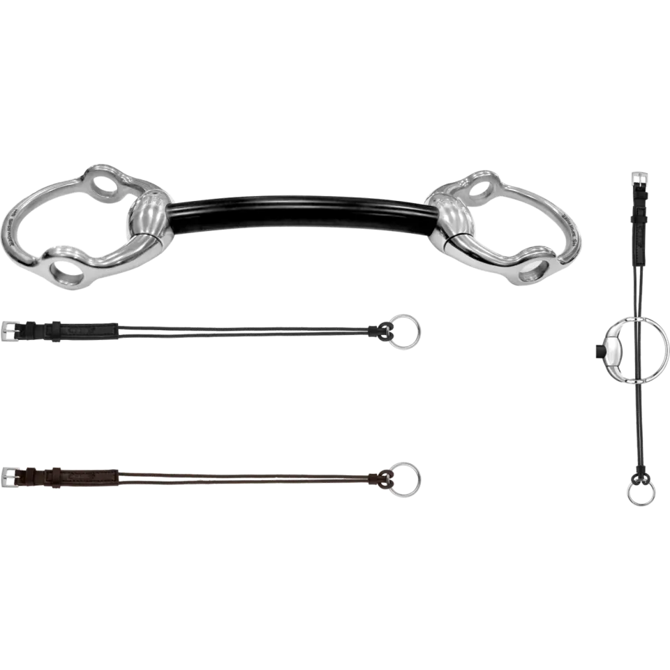 HS Sprenger Hartcarbon Olijfkop Stangbit 16mm 135mm