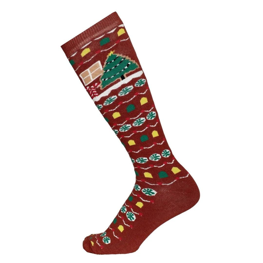 Dapplebay Gingerbread Horse sokken sugarplum dames