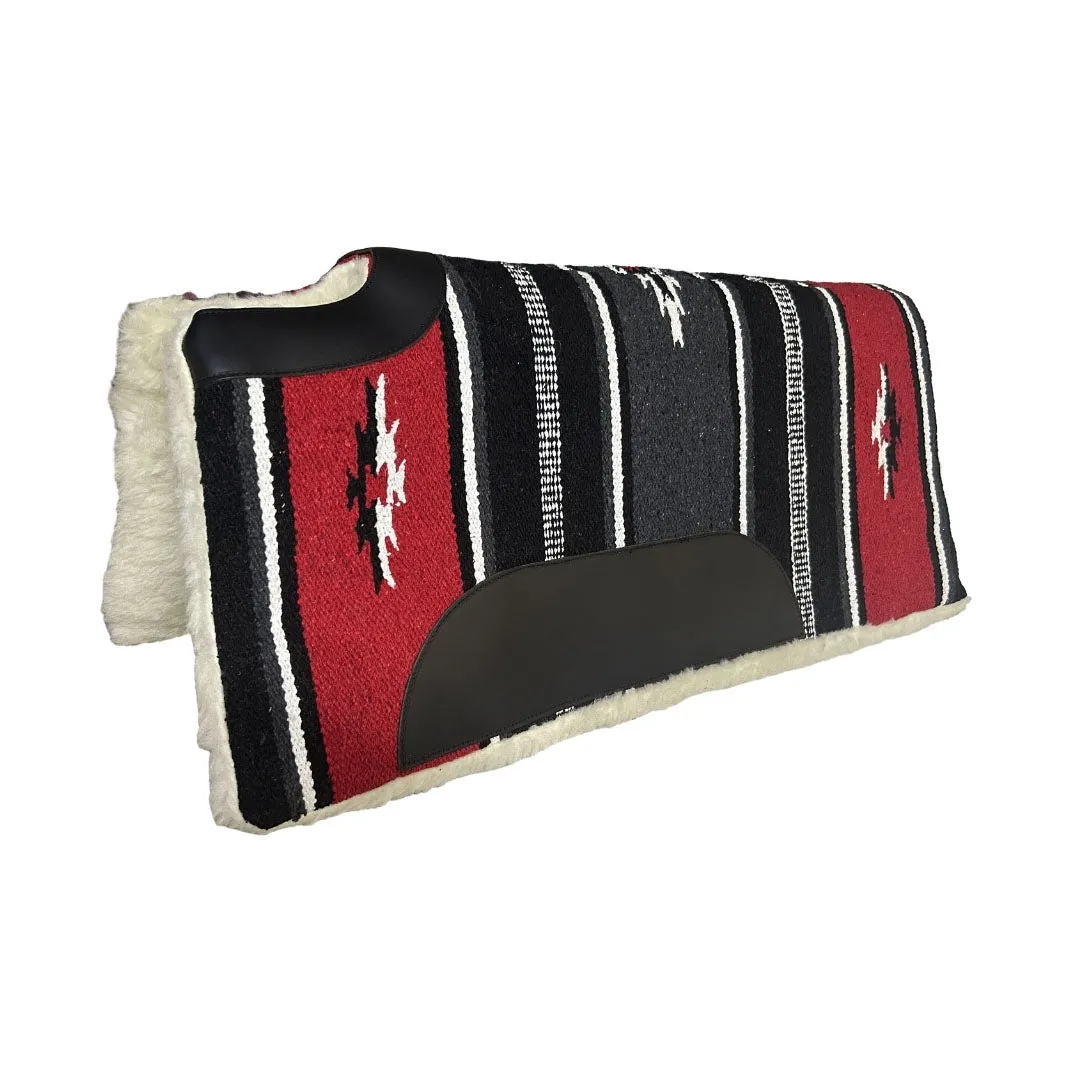 TuffRider Scarlet western zadeldek 32x32 acryl sand