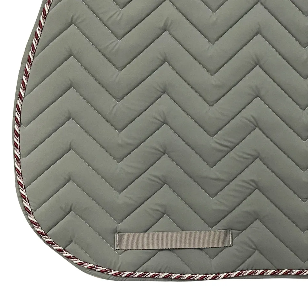 Equine Couture Cindy Pocket zadeldek grijs telefoonvak