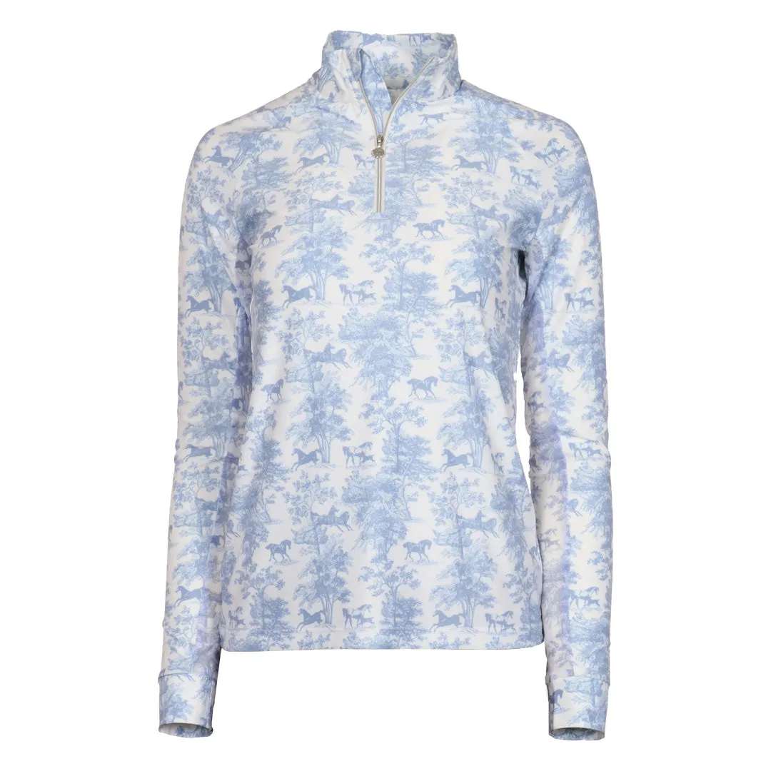 Dapplebay Equestrian Toile Moonrise rijtop lange mouw