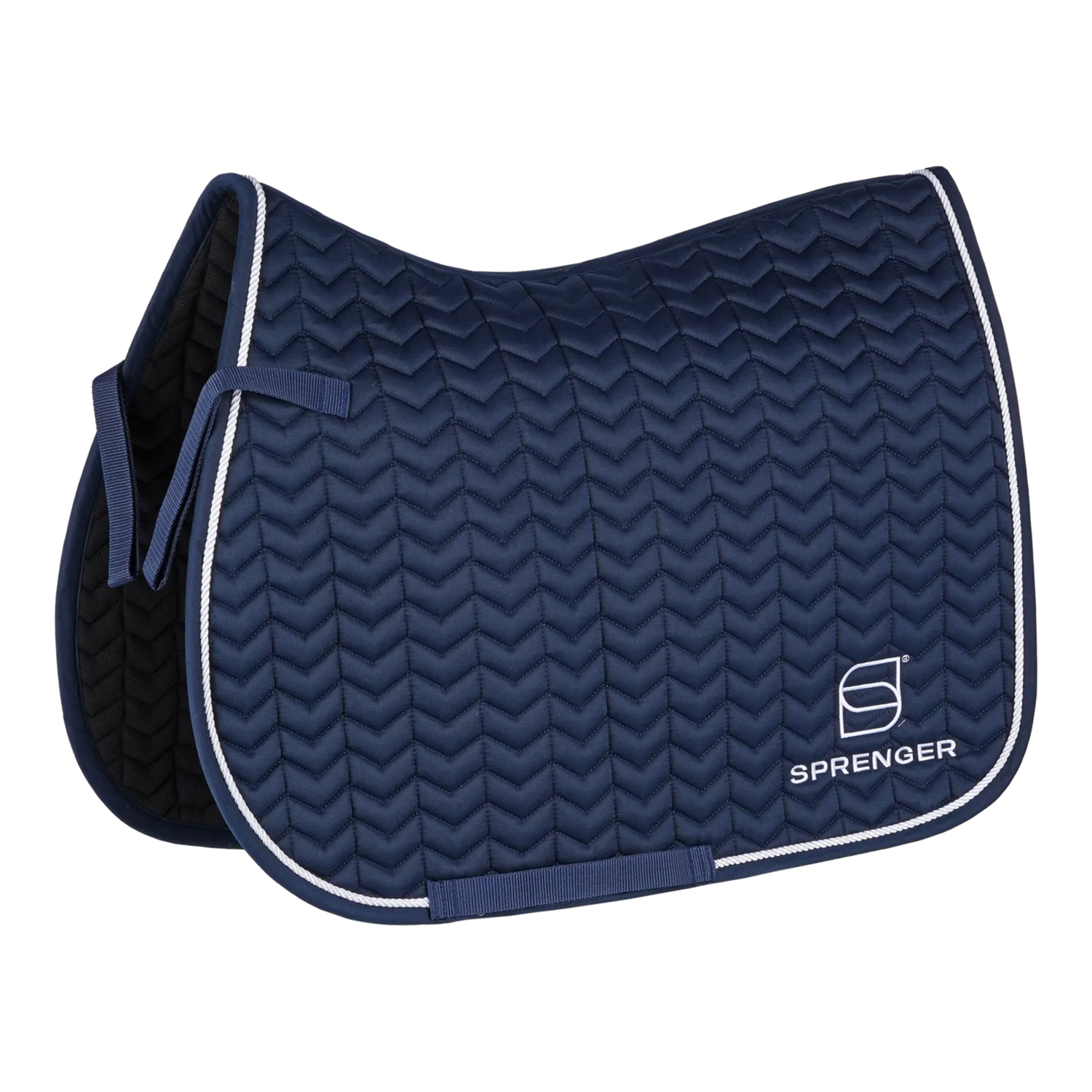 HS Sprenger Veelzijdigheid Zadeldoek wit fishbone
