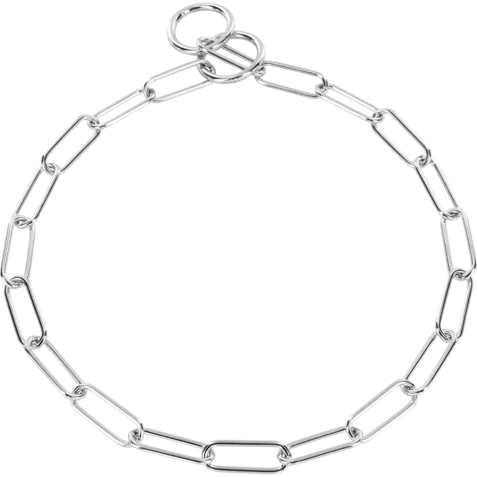 HS Sprenger hondenketting langschalmig 2,0 mm chroom