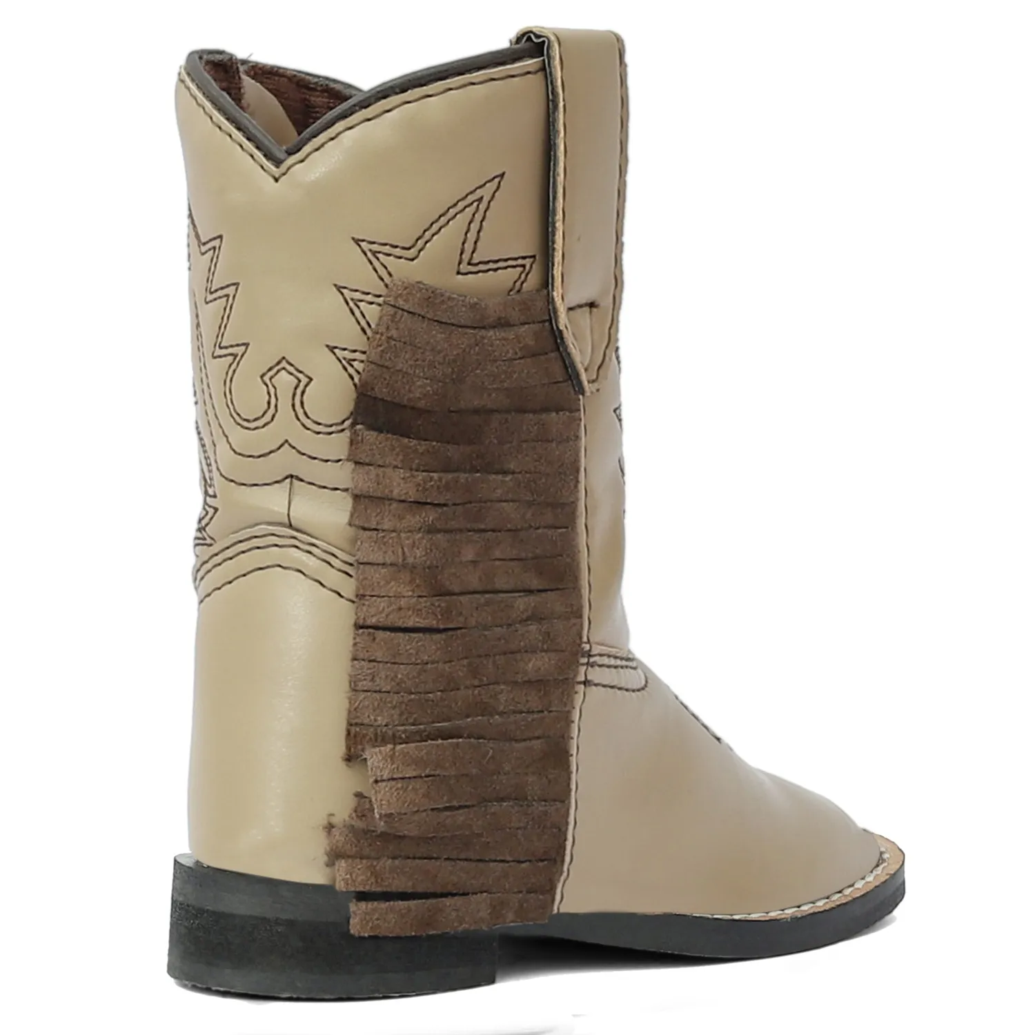 TuffRider Fringe Bootie westernlaarsjes tan kids
