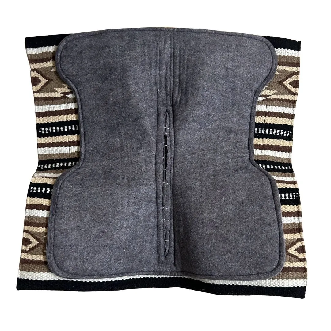 TuffRider Southwest western zadelpad 34x36 Rustic Canyon wol