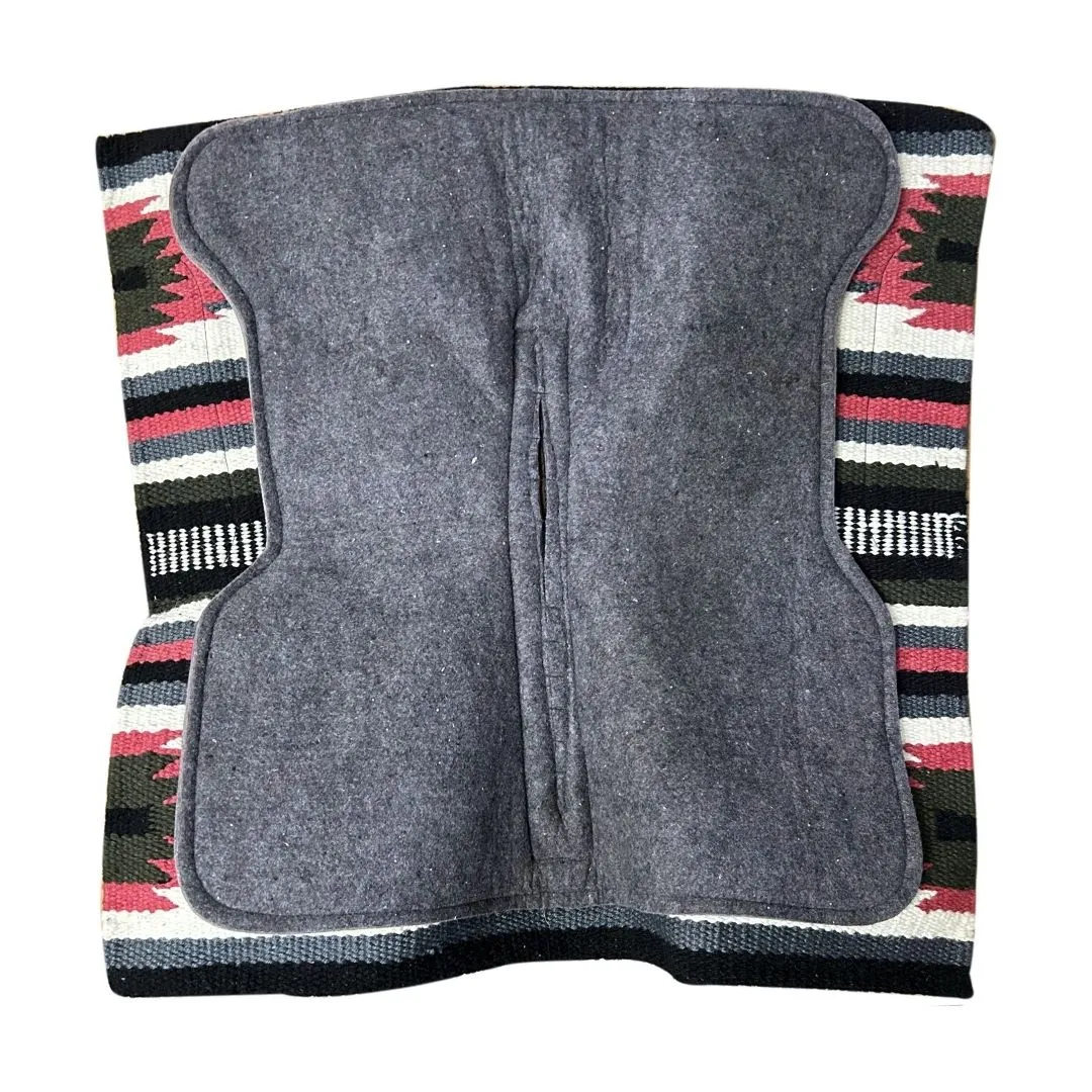 TuffRider Storm Mountain westernpad Storm 34x36 wolmix