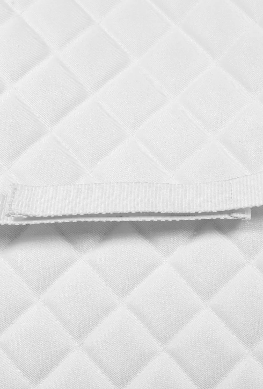 TuffRider Sherpa Shaped zadelpad wit bont