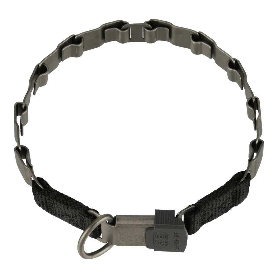HS Sprenger NeckTech Fun halsband 60cm zwart mat