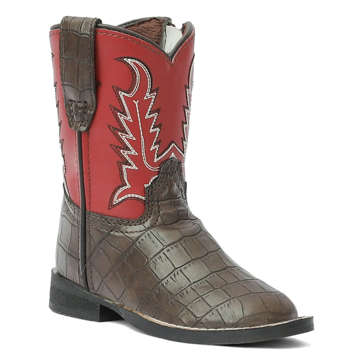 TuffRider Redwood westernlaarzen peuter bruin stalen zool