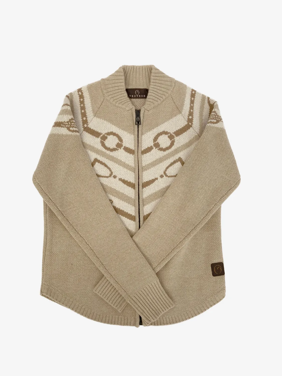 Vestrum Shimizu trui dames wol cashmere met rits