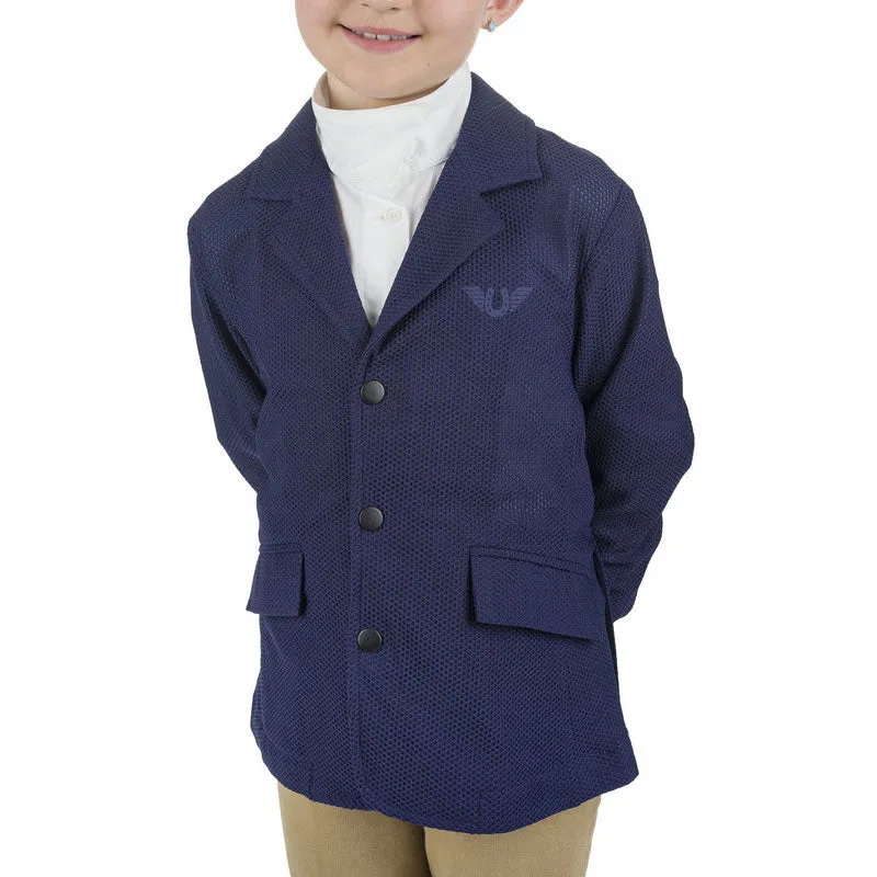 TuffRider EquiVent Lite wedstrijdjasje kind navy