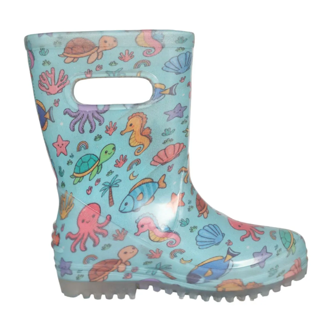 TuffRider PuddleJump Ocean Friends kinderlaarzen waterdicht