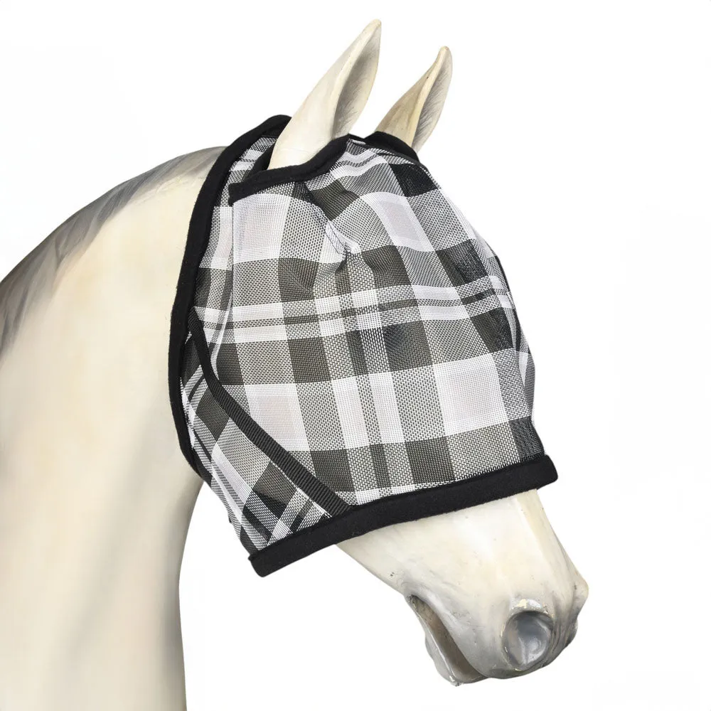 TuffRider FlyShield vliegenmasker zwart horse UV-bescherming