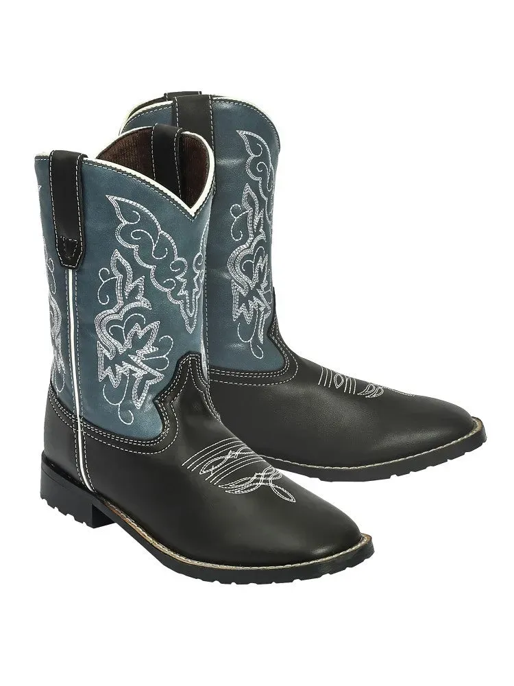 TuffRider Yellowstone kinder westernlaarzen bruin grijs
