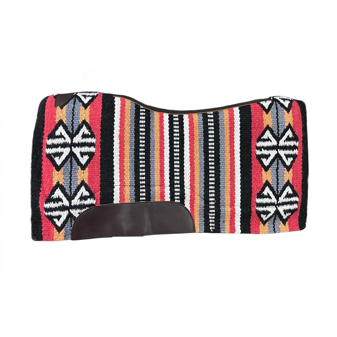 TuffRider Single Weave western zadelpad 34x36 wol multi