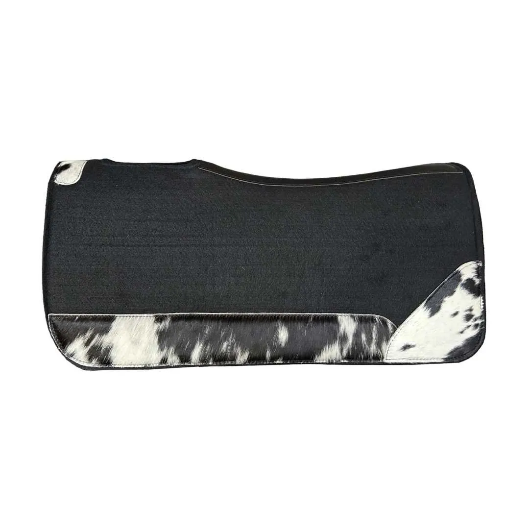 TuffRider Polaris vilten western zadelpad zwart 32x32