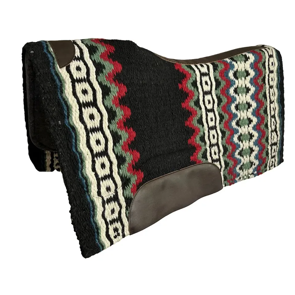 TuffRider Enigma western zadelpad Grid 34x36 wol