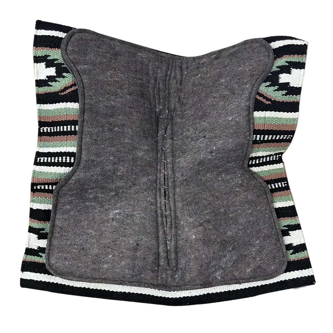TuffRider Single Weave V001 western zadelpad 34x36 wol