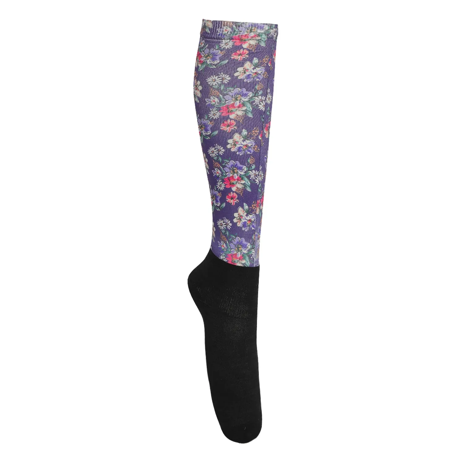 Equine Couture OTC kniehoge rijsokken print