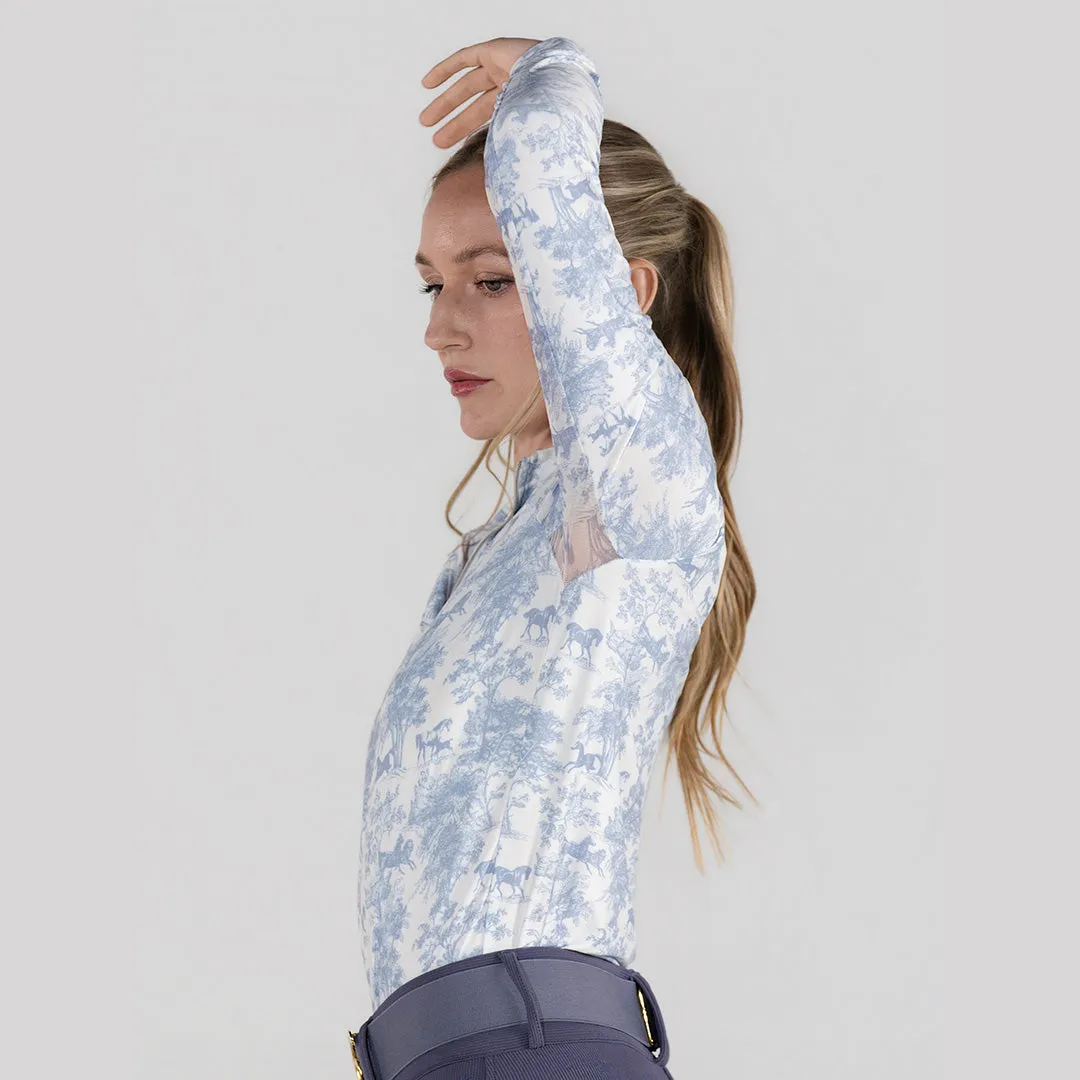 Dapplebay Equestrian Toile Moonrise rijtop lange mouw