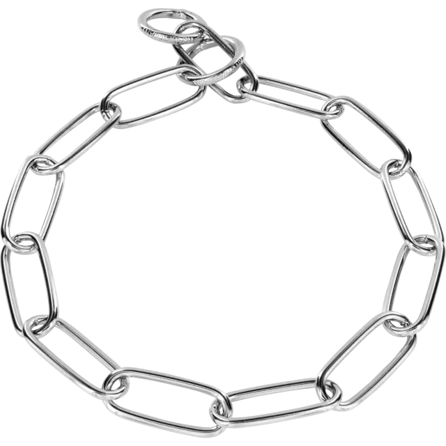 Herm Sprenger halsketting hond chroom 4,0 mm 67 cm