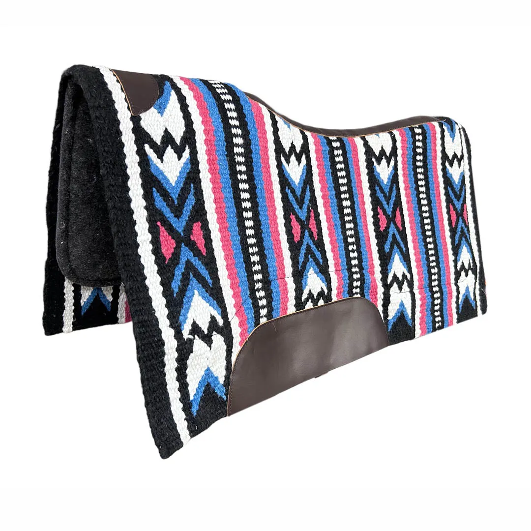 TuffRider Single Weave H001 western zadelpad Multi-001 wol