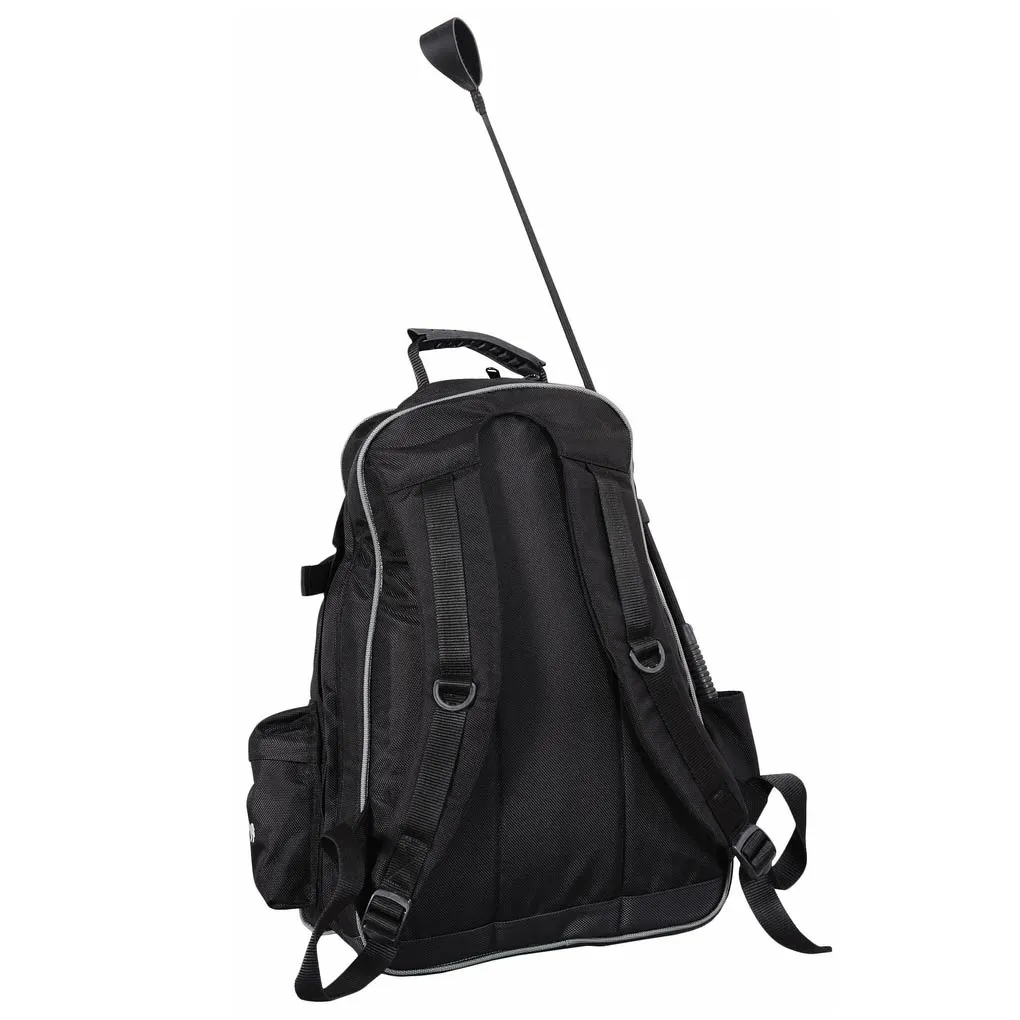 Equine Couture Pro Backpack rugzak zwart waterafstotend