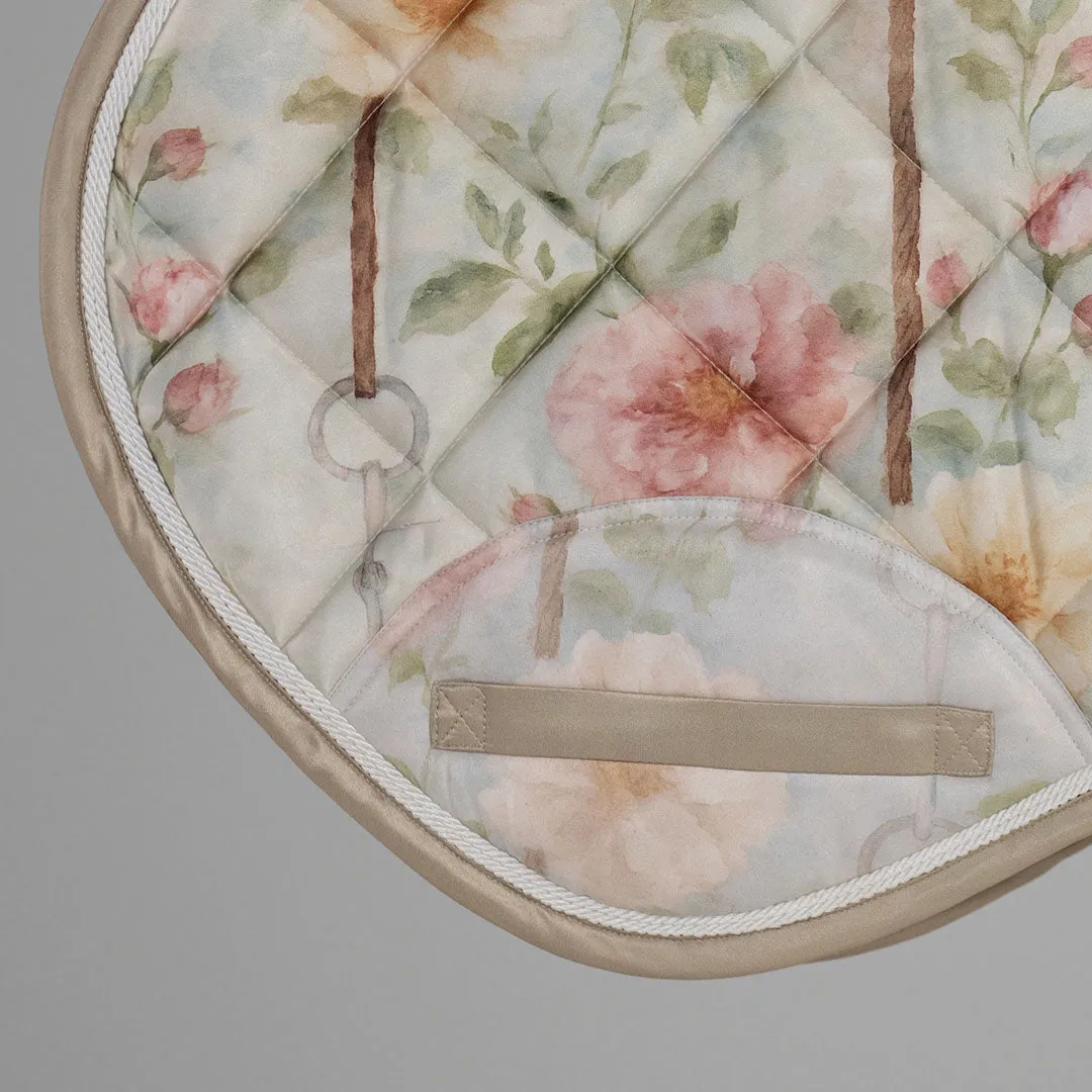 Dapplebay Vintage Floral XC zadelpad STD bamboe full