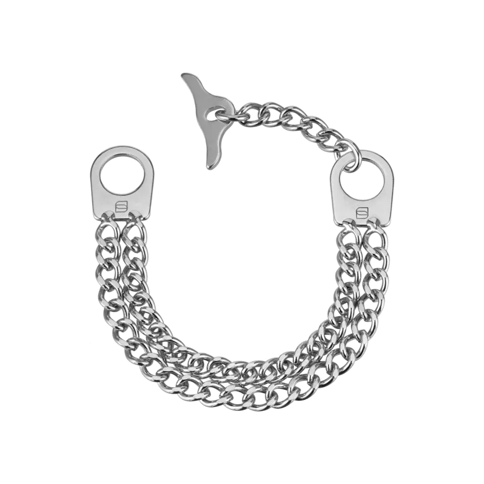 Herm Sprenger armband dames 2-rijig edelstaal