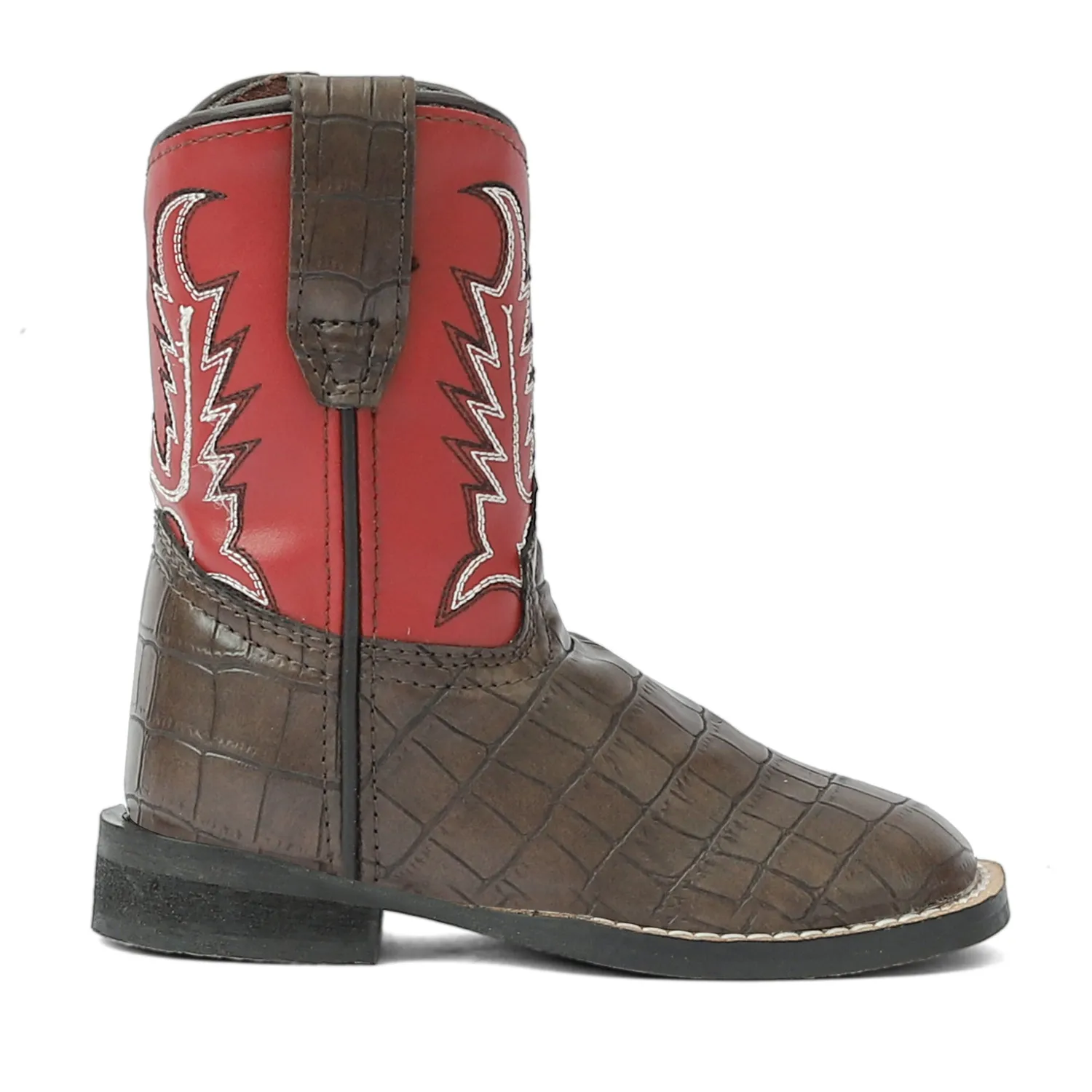 TuffRider Redwood westernlaarzen peuter bruin stalen zool