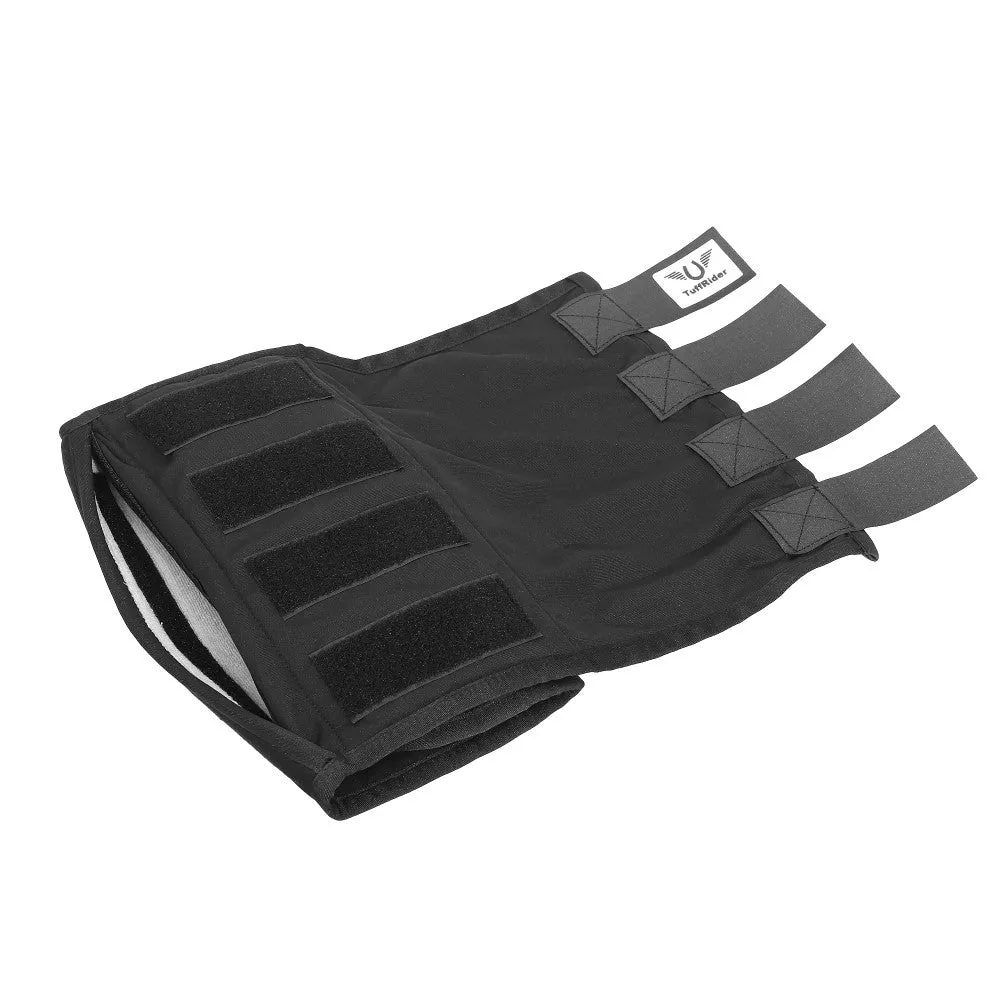 TuffRider Ice Boots koelgamaschen zwart paar fleece
