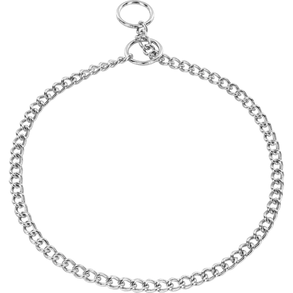 HS Sprenger Herm Sprenger halsketting hond 40 cm chroom