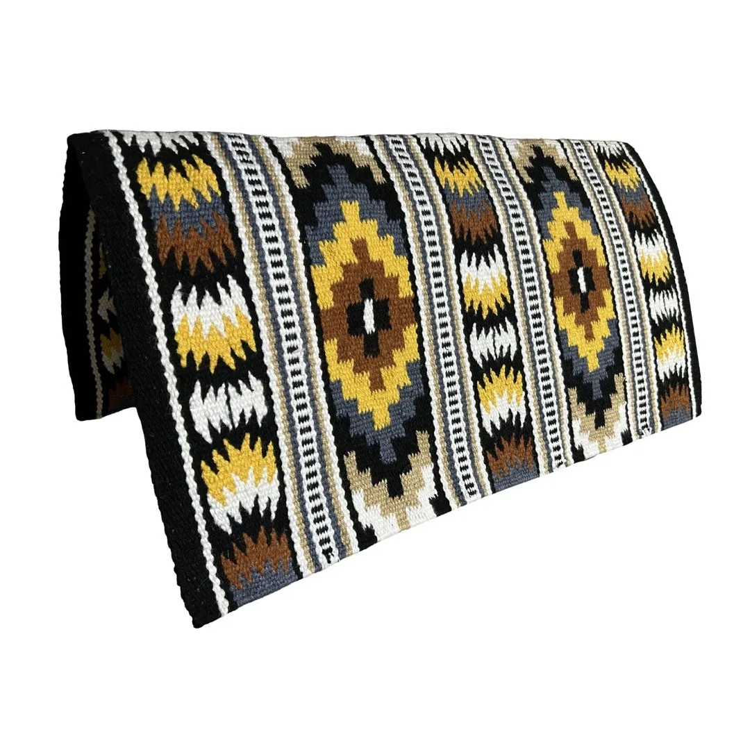 TuffRider Zenith western zadeldeken 34x38 golden wolmix