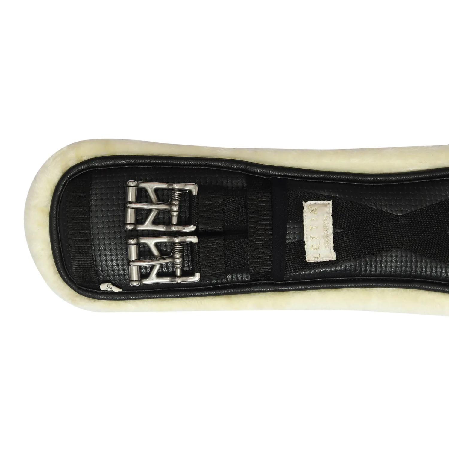 Lettia Clik Dressage Sherpa dressuursingel zwart 28