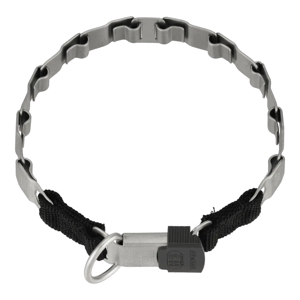 Herm Sprenger NeckTech Fun ClicLock hondenhalband mat