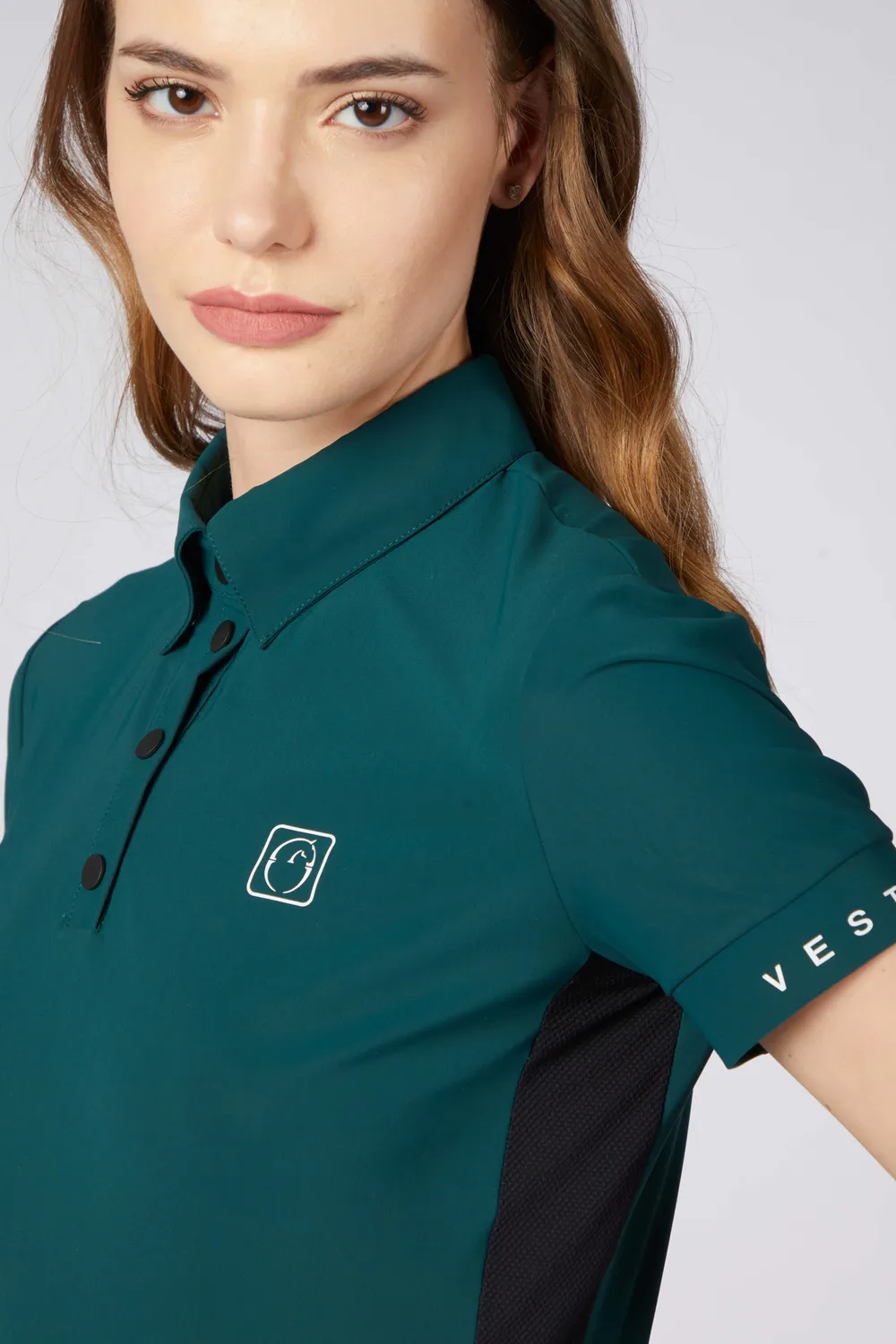 Vestrum Merida polo dames training mesh knoopsluiting