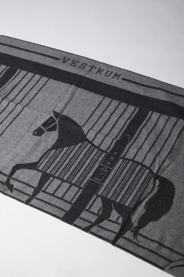 Vestrum Saturnia wollen paardendeken jacquard