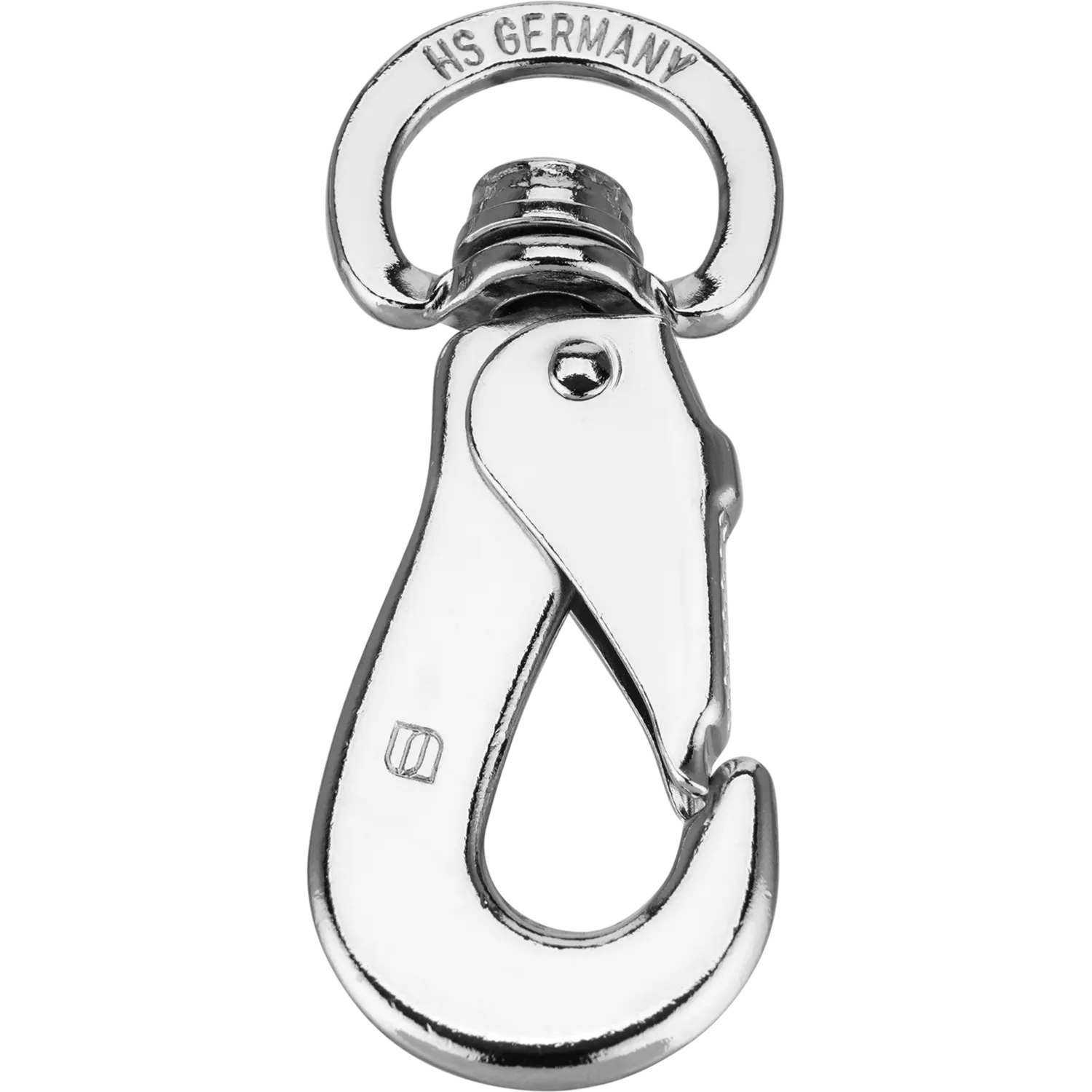 Herm Sprenger 60250 karabijnhaak rond oog staal 45 mm
