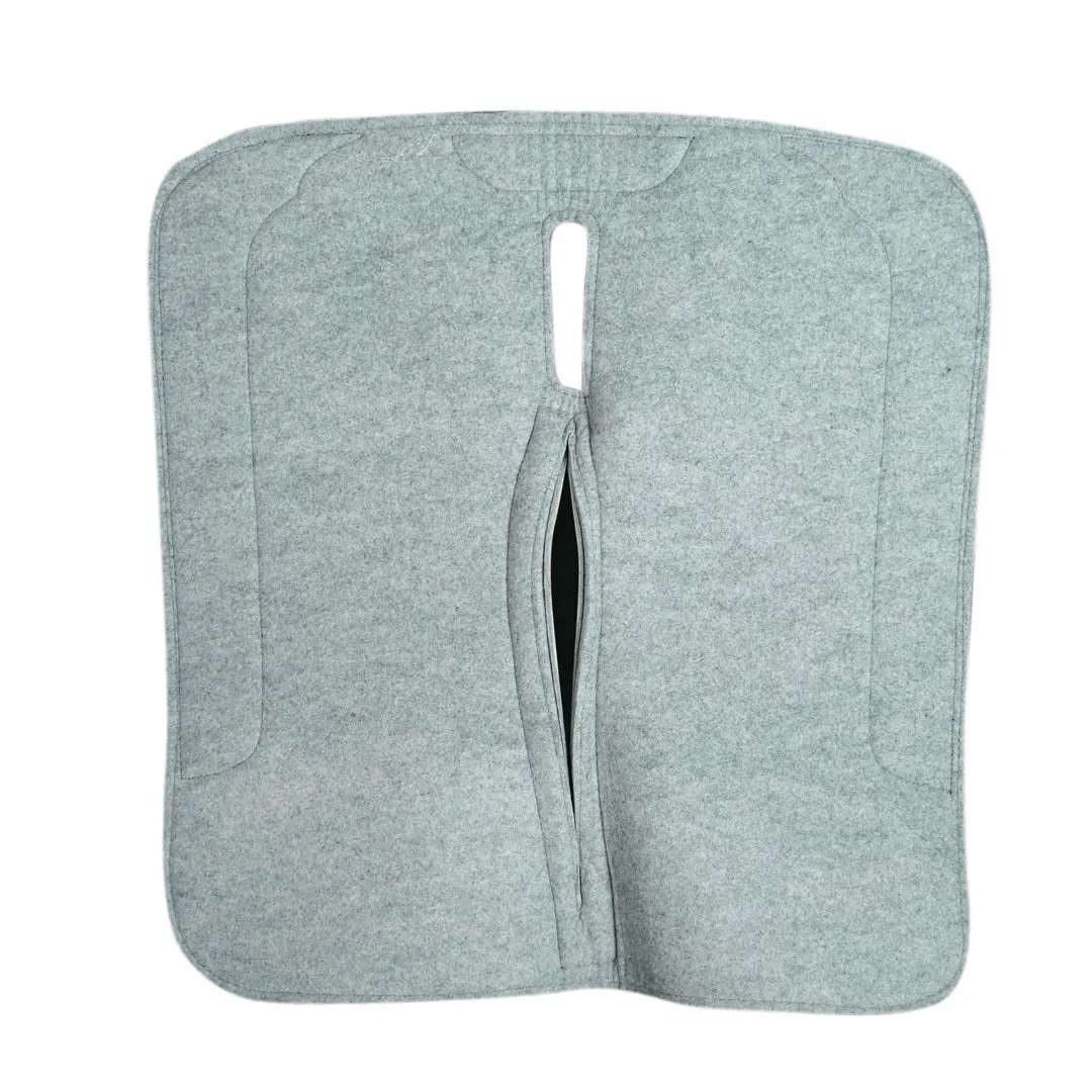 TuffRider western viltpad Grijs 32x32 24mm dik