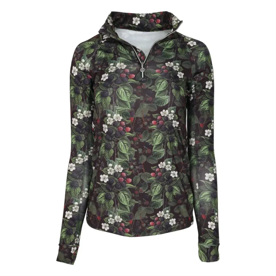 Dapplebay Blackberry Daze rijshirt XXS rits